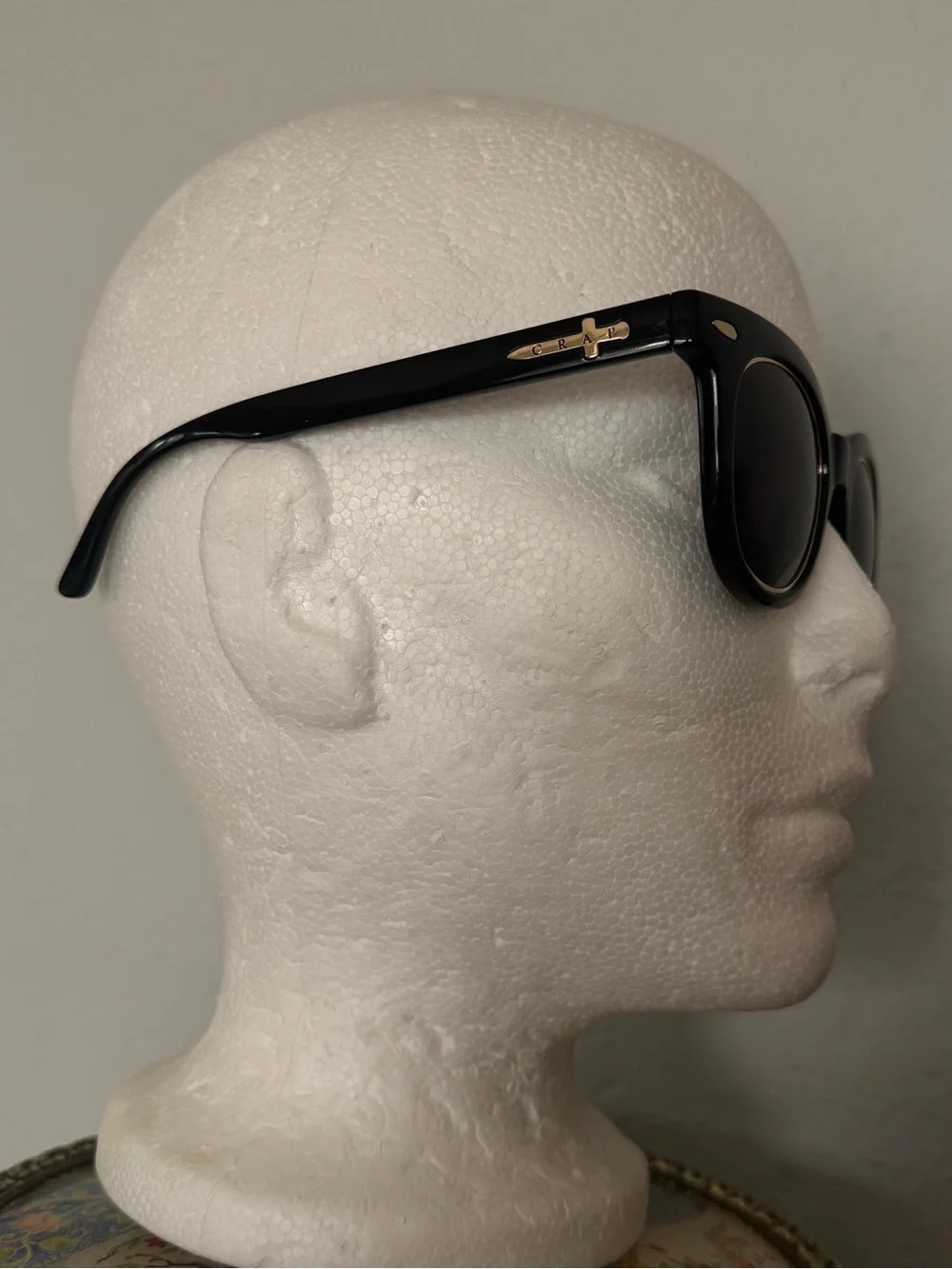 Crap Sunglasses Gold Outline Lenses